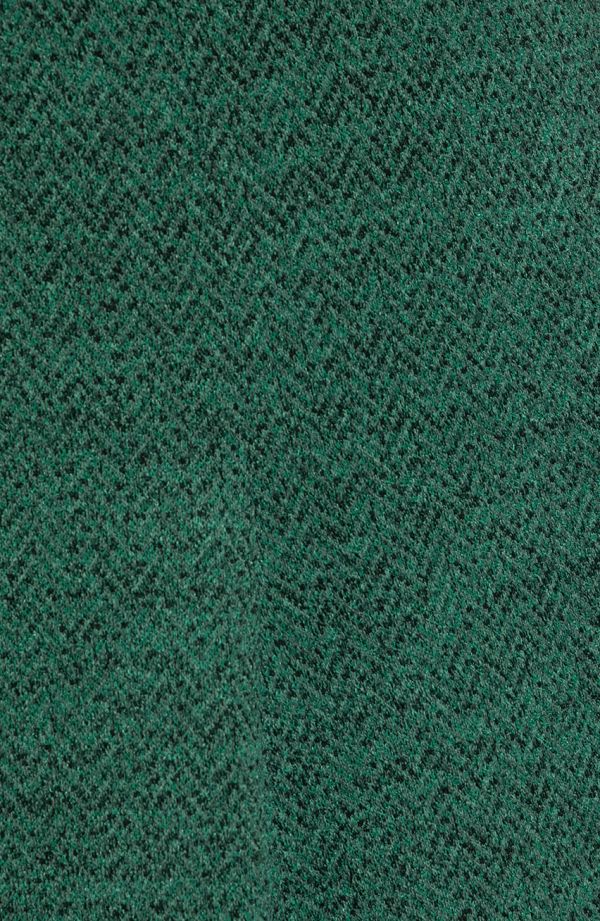 Roztiahnutá sukňa zelená melange
