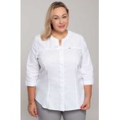 Klasické biela bavlnená košeľa