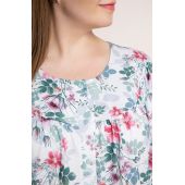 Nočná košeľa s kvetinovým motívom Mewa